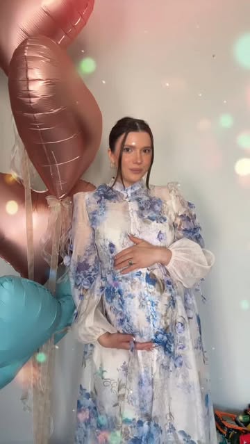 little magic 🩵✨ #momlife #family #love #babyshower #ugccreator