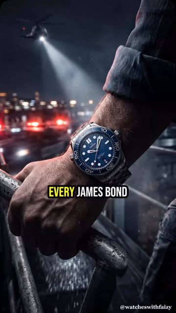 Omega Seamaster and James Bond For decades, James Bond wore Rolex. Then GoldenEye arrived in 1995—and 007 switched to...
