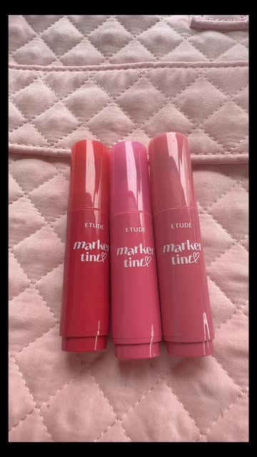 ETUDE Dear Darling Marker Tint 💗 I’ve been loving the ETUDE Dear Darling Marker Tint! It gives my lips a beautiful n...