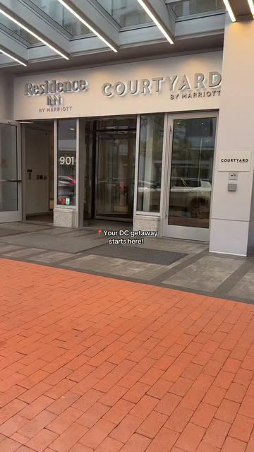One of the best parts of our Washington, DC trip was staying at Residence Inn 🤍 A beautiful place to relax, recharge...