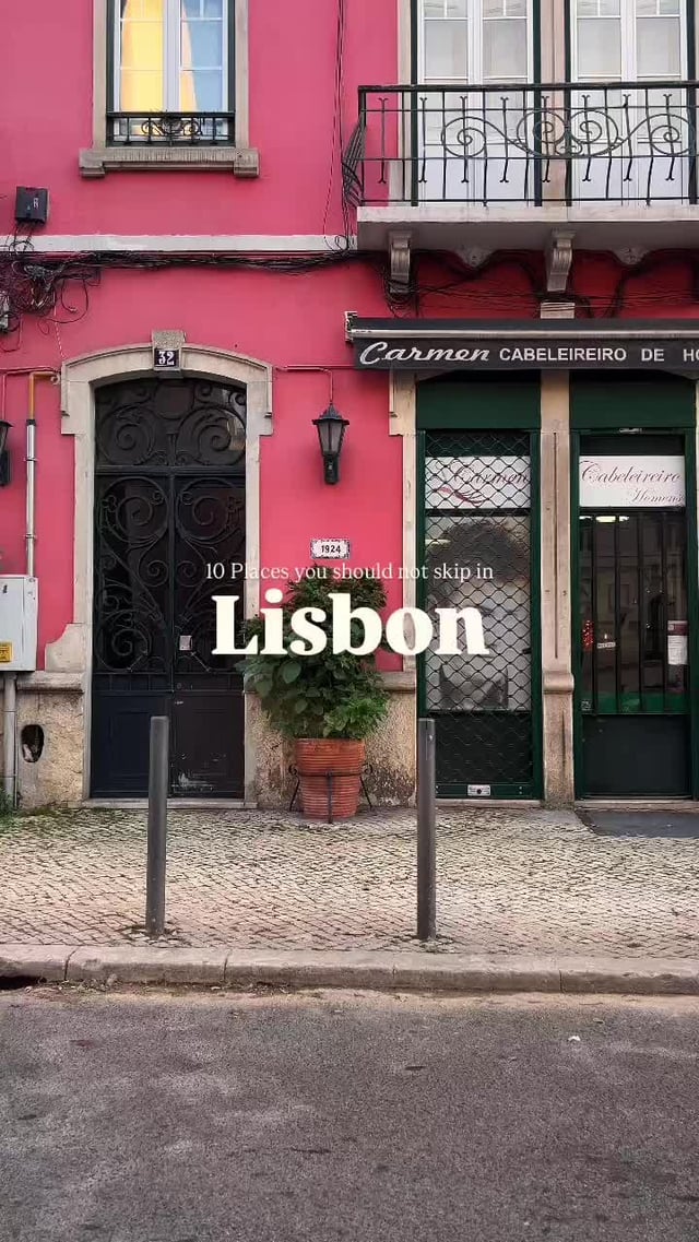 10 places to not miss if you even go to lisbon! 1. Jeronimos Monastery 2. Belem Tower 3. Monument to the Discoveries...