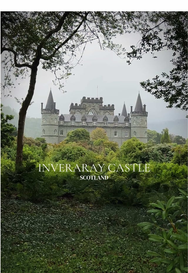 Built in the 1700s, Inveraray Castle sits on Loch Fyne and has been home to the powerful Clan Campbell for centuries...