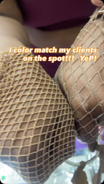 Get a color match consult on the spot when you buy fishnets from YETTA FETTA! 🫶🫶🫶 #carnivalcostume #yettafettadoll...
