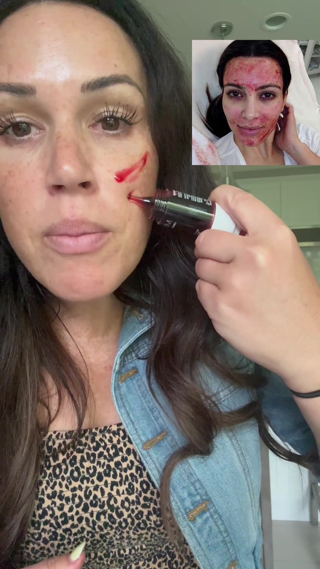 Missha’s vampire facial in a bottle Want the famous vampire facial with out the price? #missha #kardashians #vampiref...