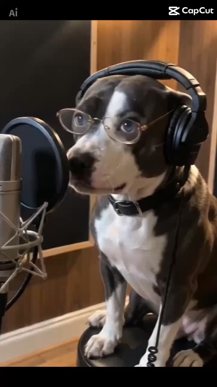 My singing dog AI