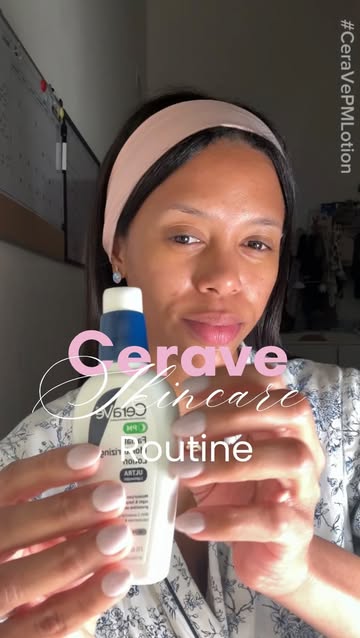 Probando esta cremita que me envió @cerave 🩷amo que ahora forma parte de mi bedtime routine Y tú has usado esta crem...