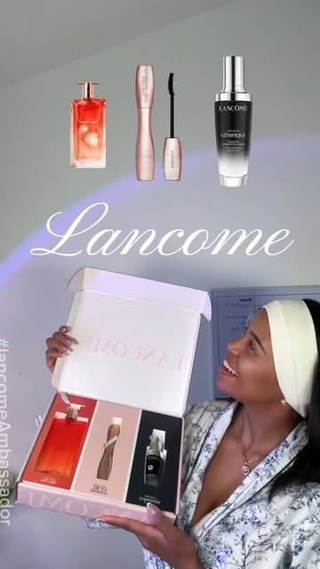 #LancomeAmbassador 💛 Lancôme me envió estos productos y tenía que probarlos con ustedes ✨ Génifique 💧 Curl Goddess...