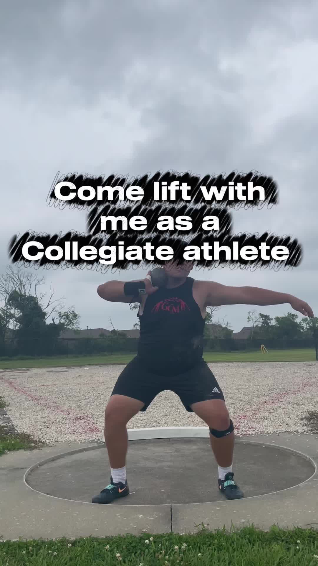 Lift with me ‼️‼️‼️💪 #lifting #collegeathlete #trackandfield #fypシ゚viral #xyzbca