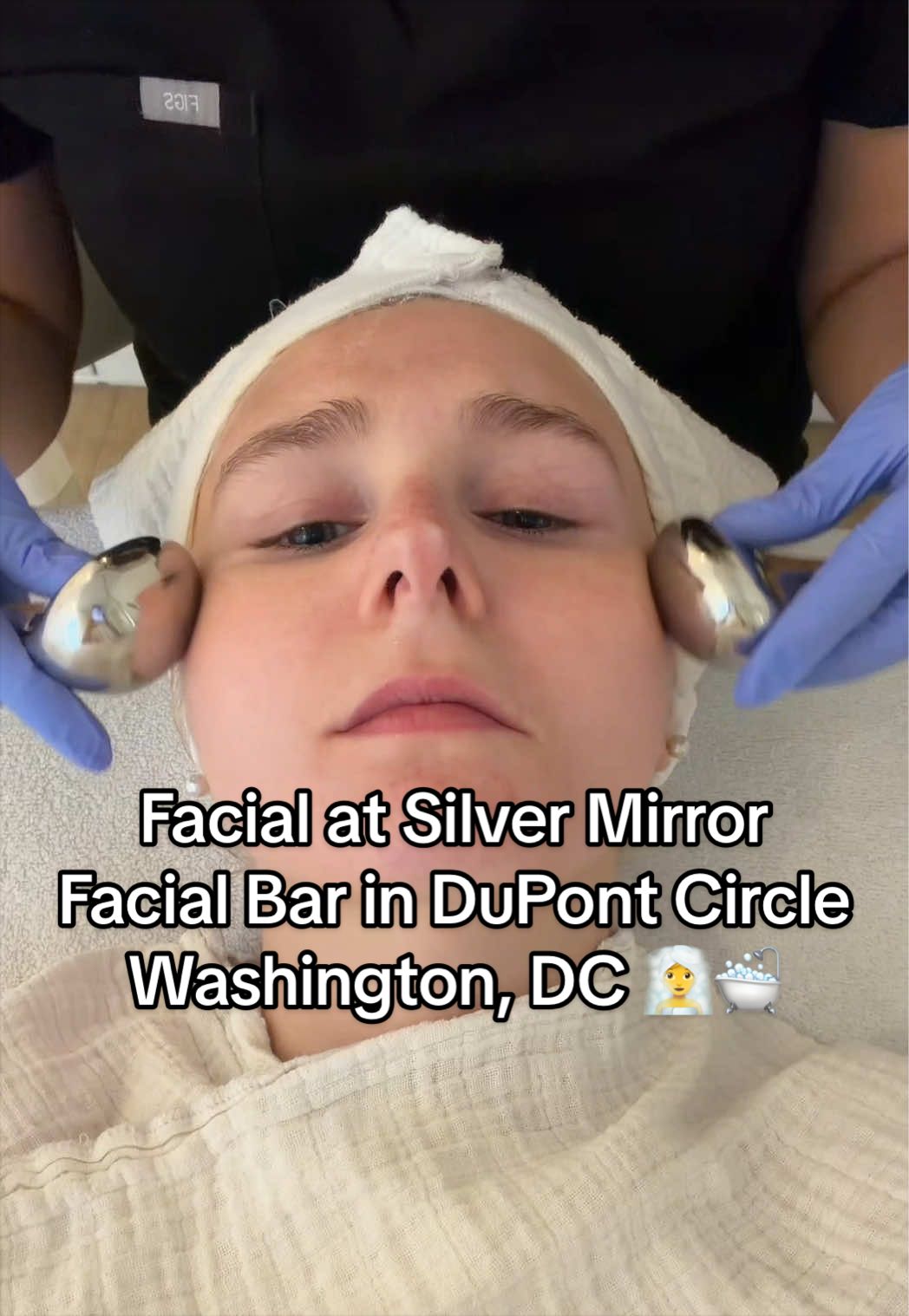 Come with me to try out the DuPont Circle location of @Silver Mirror in Washington, DC for a facial 🛁🧖‍♀️ Use my co...
