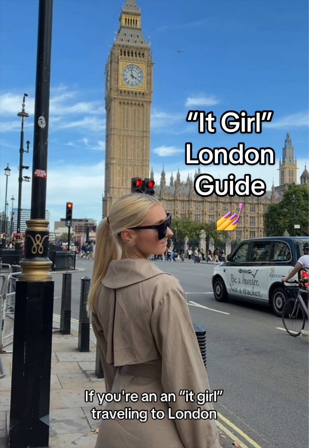 Now this is how an “it girl” visits London 💅 #foryou #travel #london #itgirlaesthetic #traveltiktok