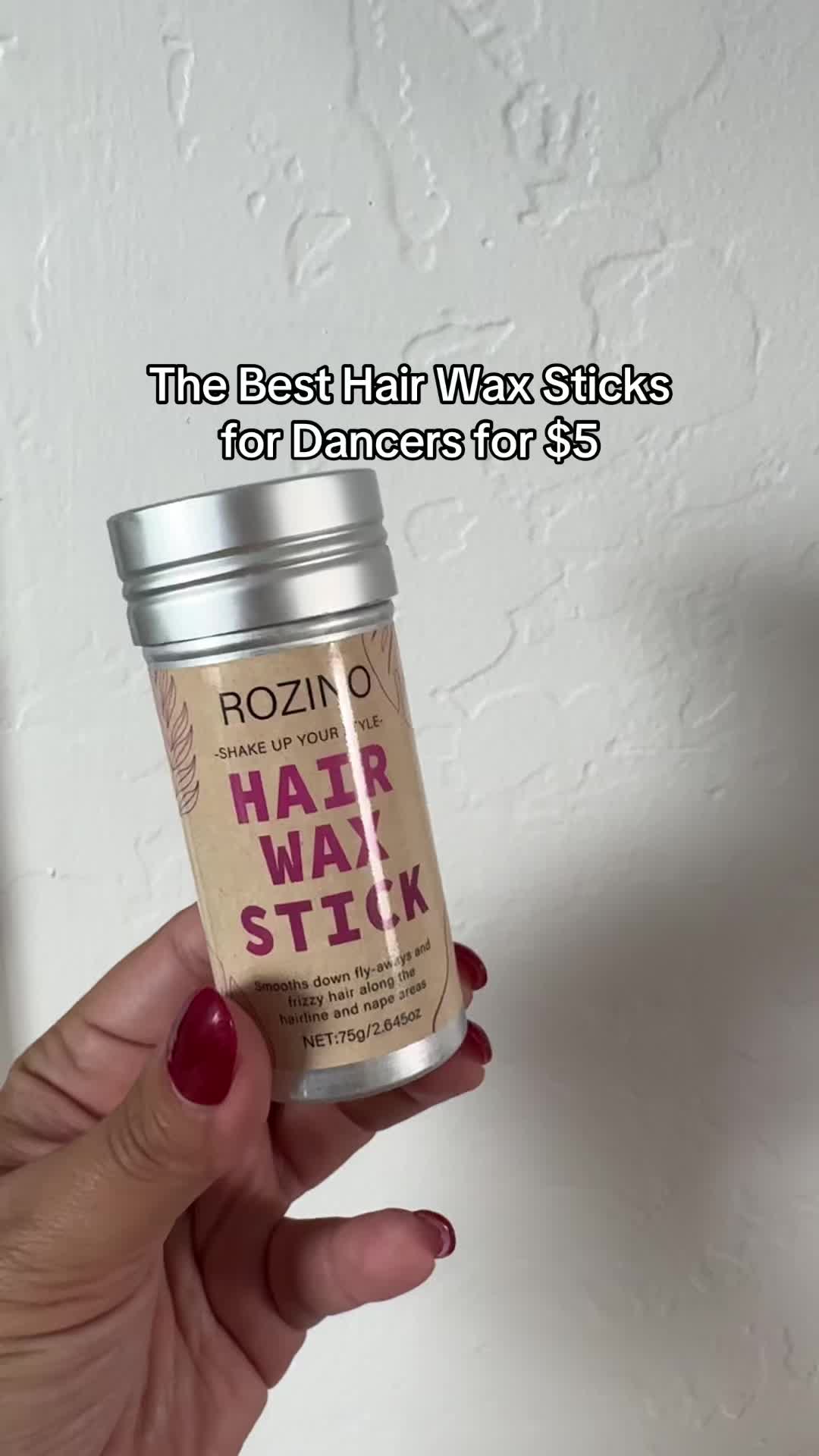 Dance moms Dancer must have Hair wax stick Hairtok Hair style Mom life Hair products Tiktok shop must haves Tiktok sh...